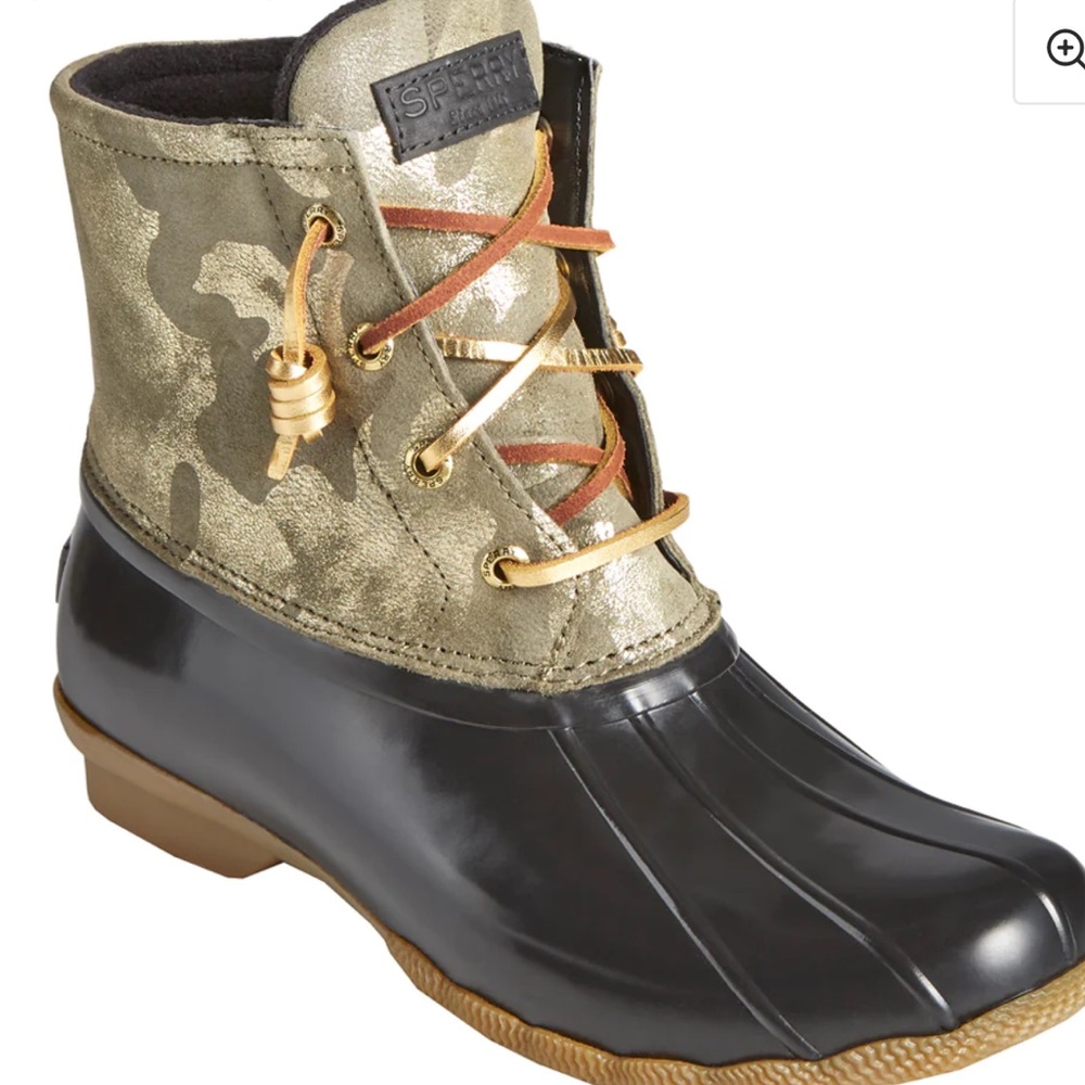 Sperry duck boots 9.5 like new